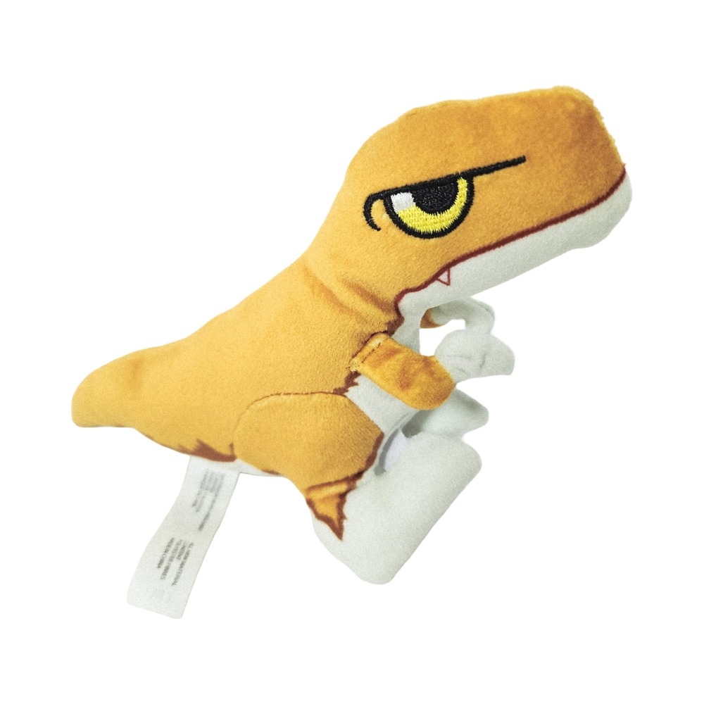Jurassic World Mattel Orange T-Rex Plush Stuffed Dinosaur HHB22 2022 6.5‎ Inch